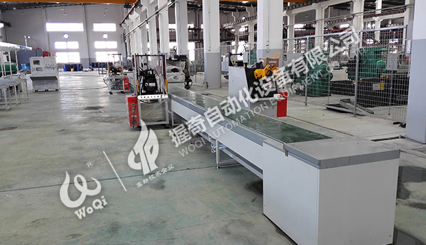 板鏈式定子自動繞嵌配送線