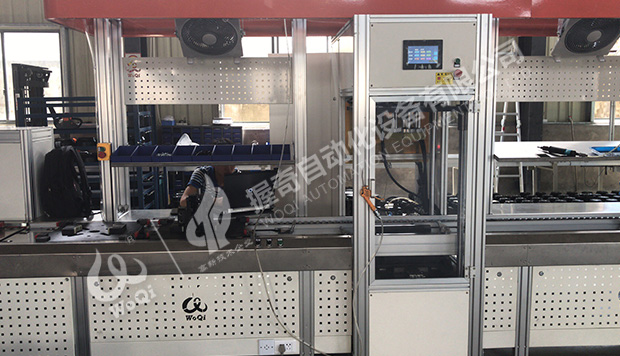 電機生產線端蓋自動壓裝機