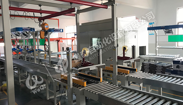 鐵板殼電機生產線