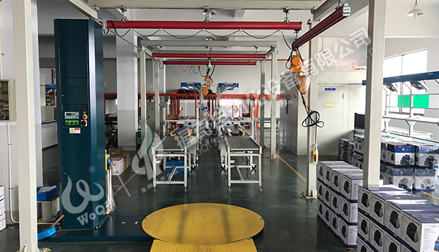 鐵板殼電機生產線