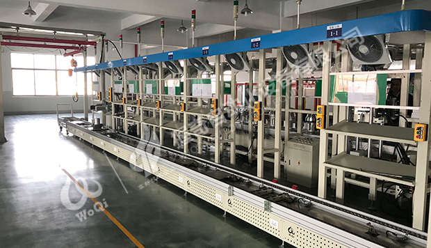 鐵板殼電機生產線